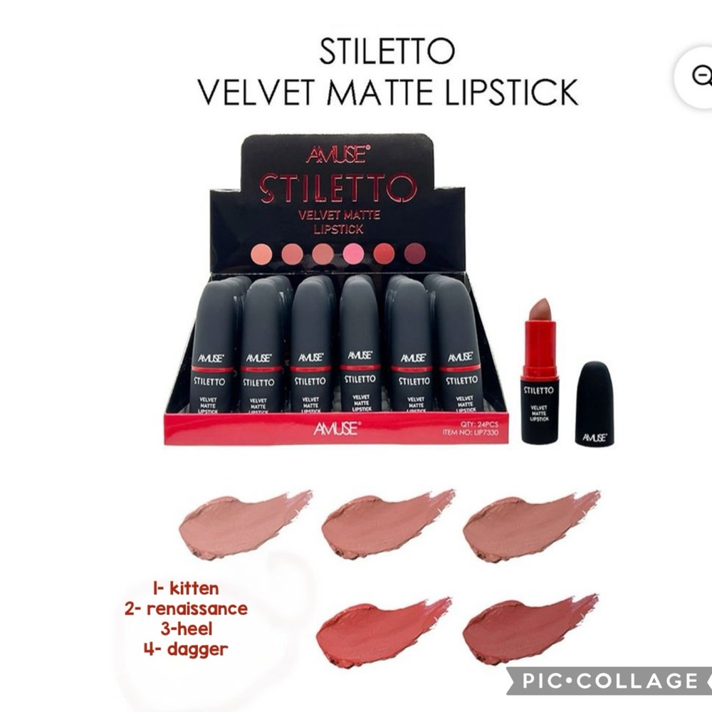 Muse Stiletto Velvet Matte Lipstick